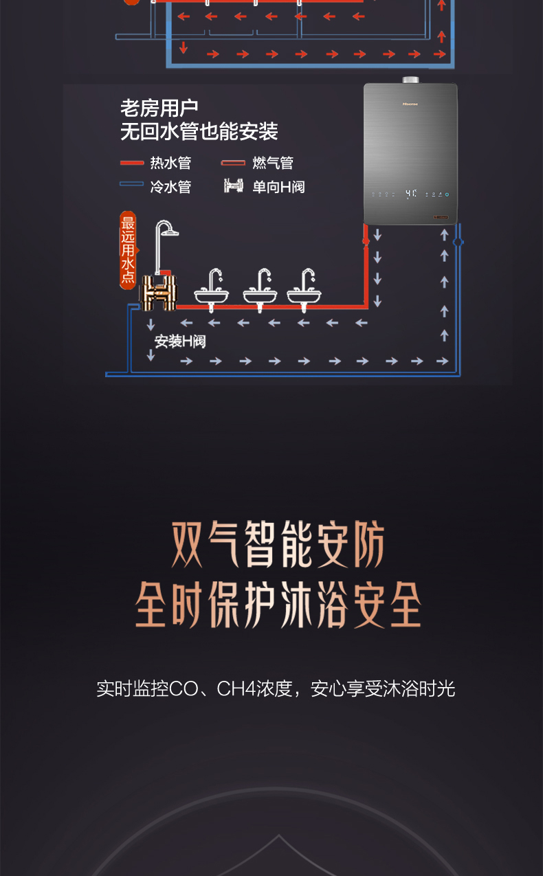 海信璀璨燃气热水器